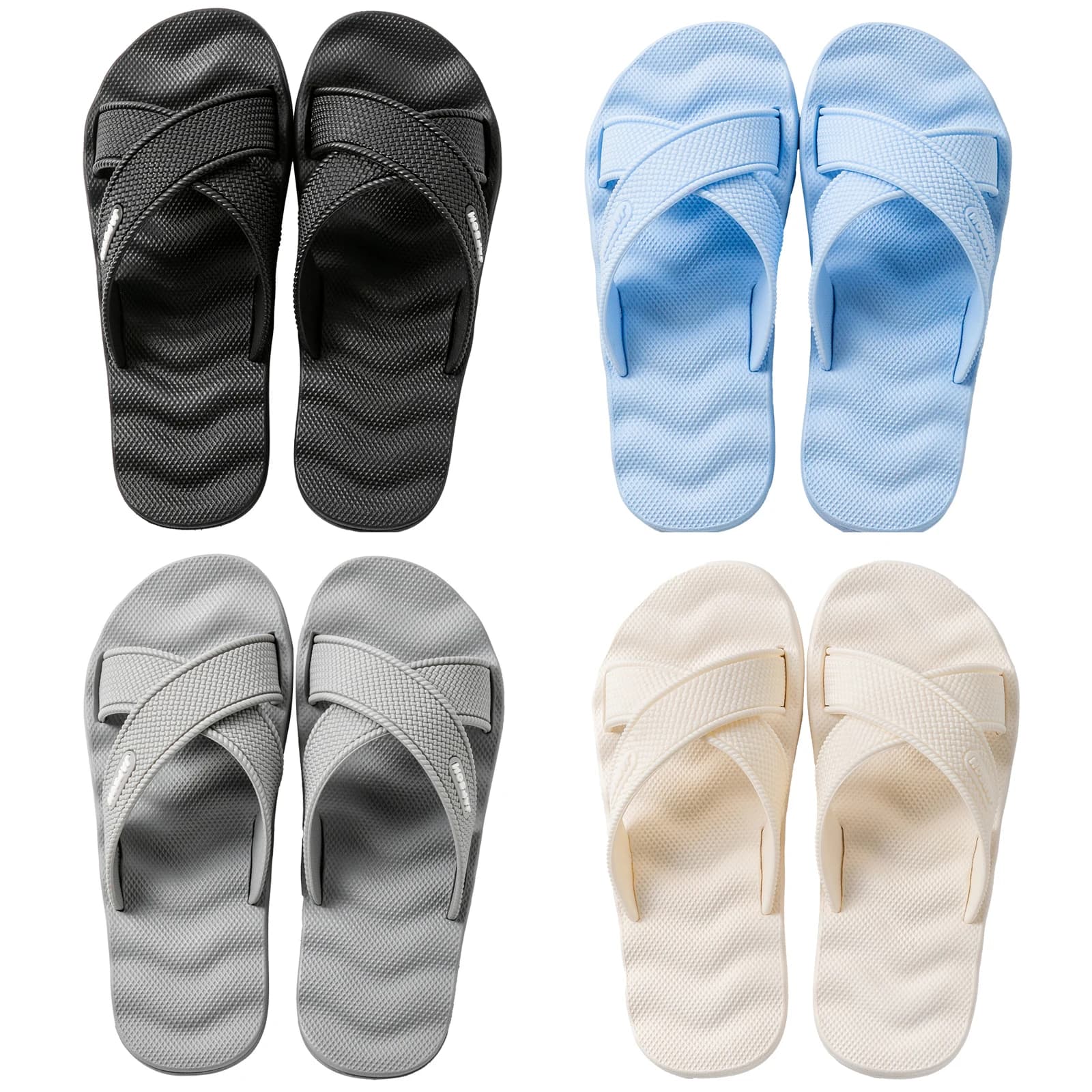 Pantofole estive per la casa Scarpe da interno Scivoli Uomo Badslippers Scivolo Pantofole Dormine Bagno Casa Doccia Bagno Camera da letto Piatto
