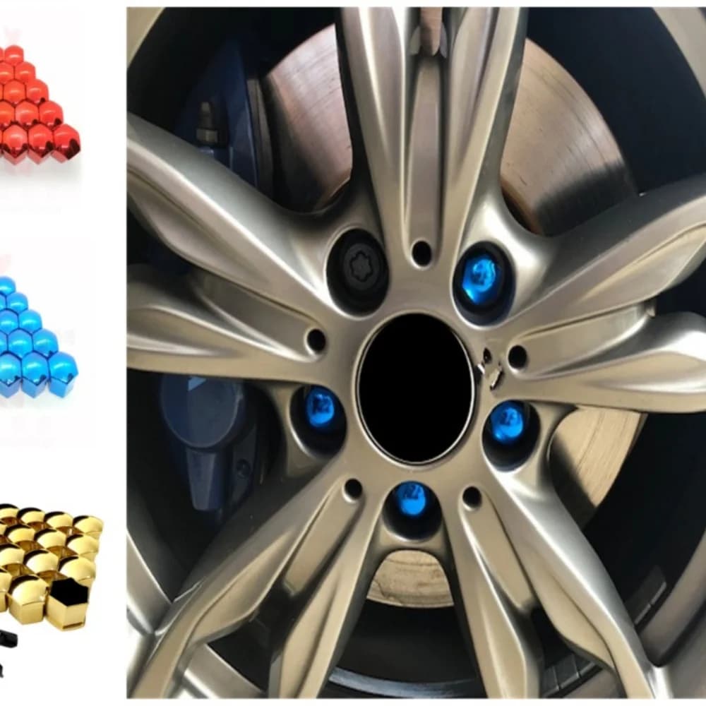 20 pz 17mm tappi dado ruota Auto coprivite mozzo automatico per ford focus kuga fiesta mondeo fusion Tuga Ecosport mk2 mk3 mk4 mk7