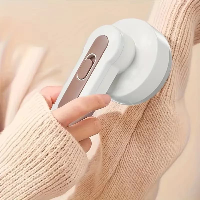 1pcs sweater pilling remover, portable garment fabric shaver, lint trimmer, fuzz hair remover, fluff particles remover