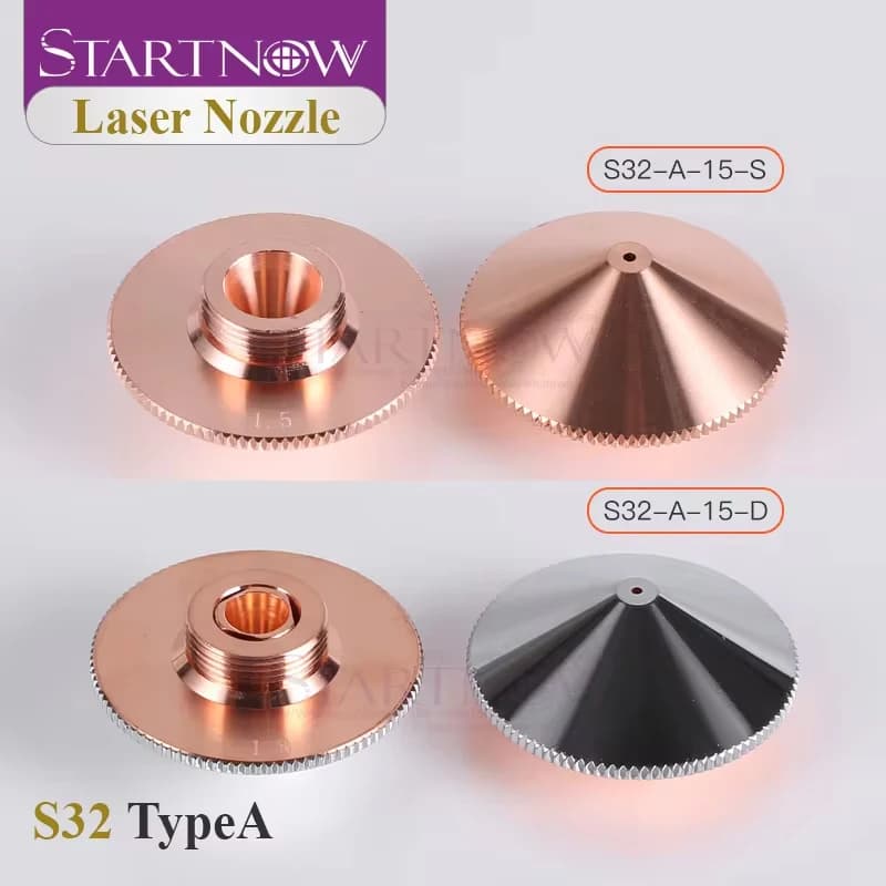 Laser Cutting Machine Startnow D32mm Copper Nozzles for Single Layer Welding for Laser Nozzles with Raytools BT240 Fiber Cutting Head