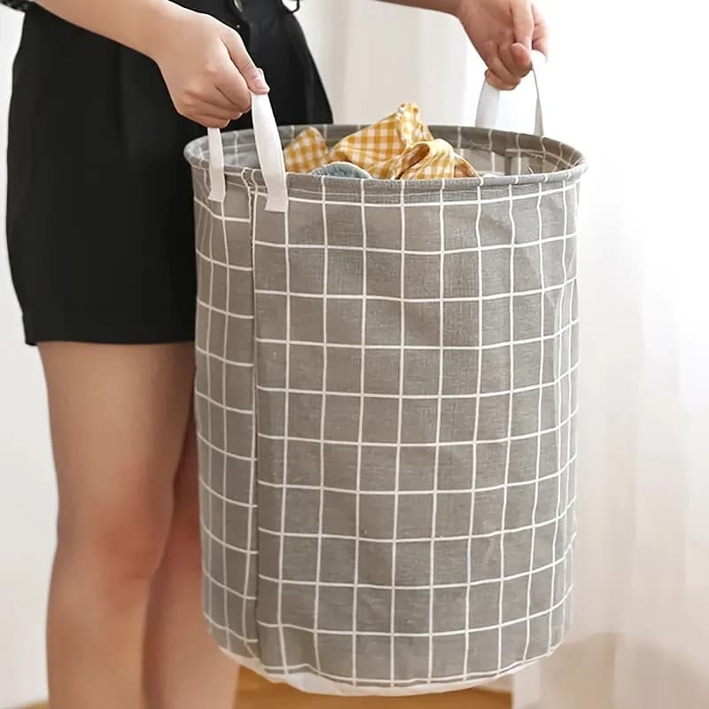 Waterproof folding basket for dirty clothes, bucket for toys, basket for bath clothes, basket for linen, basket for dirty clothes