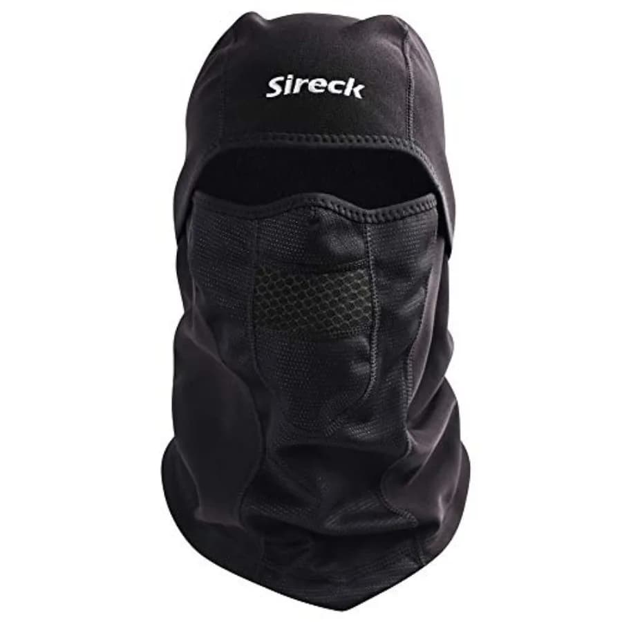 Sireck Cold Weather Balaclava Ski Mask, Water Resistant and Windproof Fleece Thermal Face Mask, Cycling Motorcycle Neck Warmer