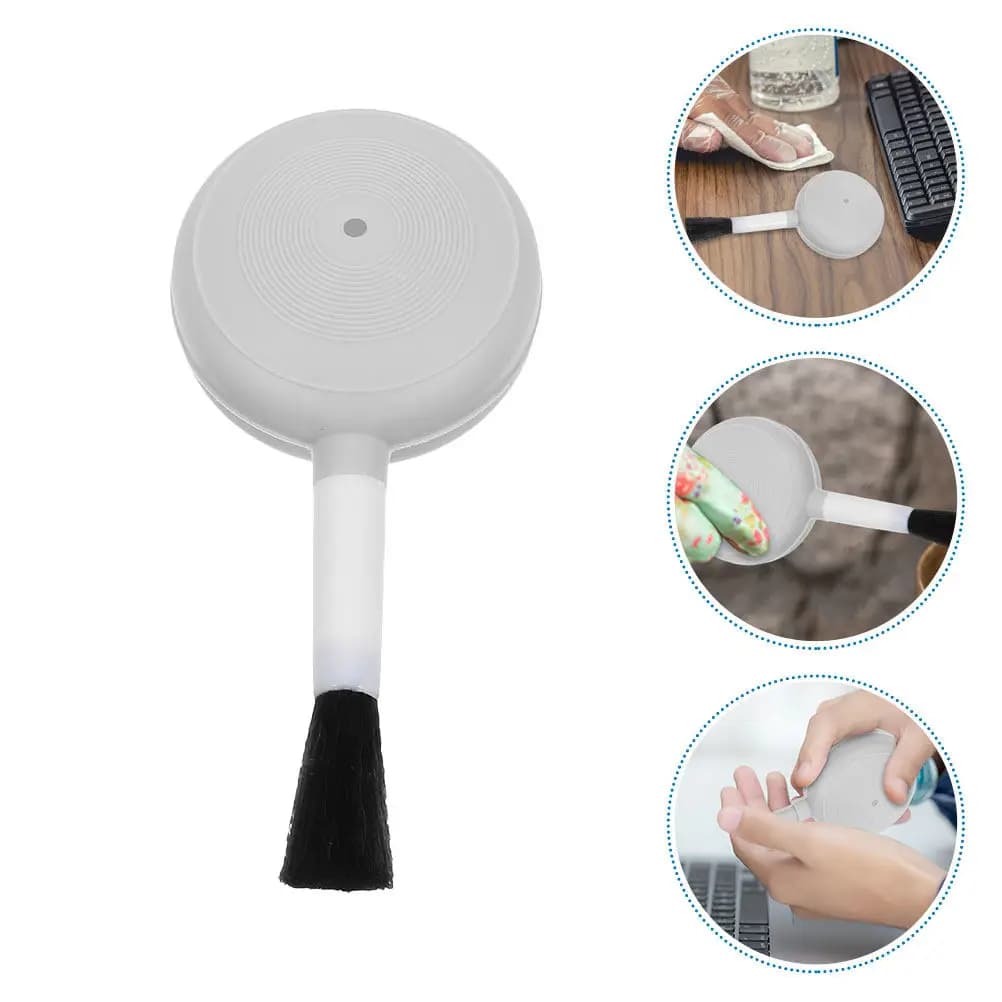 Kit 4 Pezzi Soffiatore per Polvere e Spazzola Morbida per Fotocamera, Strumento Portatile Leggero per la Pulizia di Obiettivi, DSLR, Mirrorless, Telefoni, Laptop, Tastiere