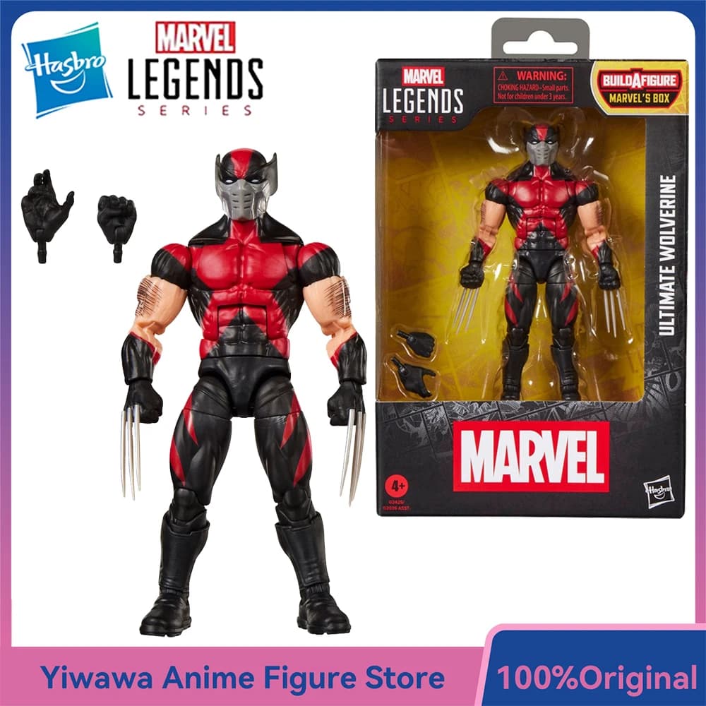 Nuova serie originale Hasbro Marvel Legends Ultimate Wolverine, bellissimo modello da collezione di action figure in scala 6 pollici