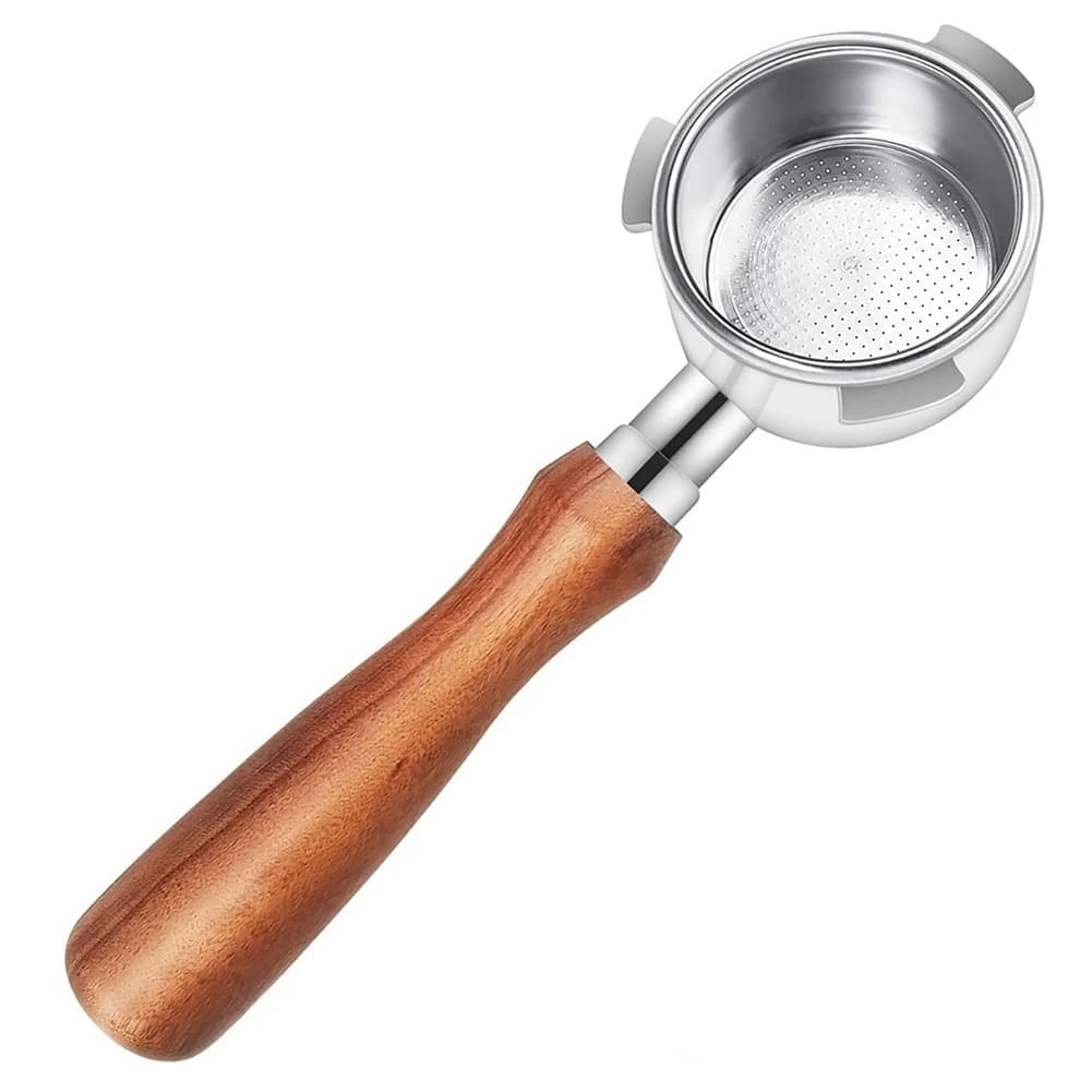 Portafiltro senza fondo ABBK-51Mm per macchine da caffè Delonghi EC680/EC685, con cestello filtro, accessori per caffè