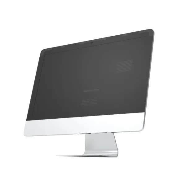 Computer desktop all-in-one monoblocco Barebone da 23,8 pollici OEM cinese, PC AIO portatile per lavoro/giochi