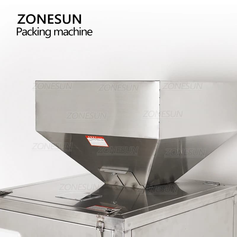 ZONESU Automatic Quantitative Filling Machine Tea Coffee Bean Packing Machine Automatic Weighing Machine Powder & Granule Filler