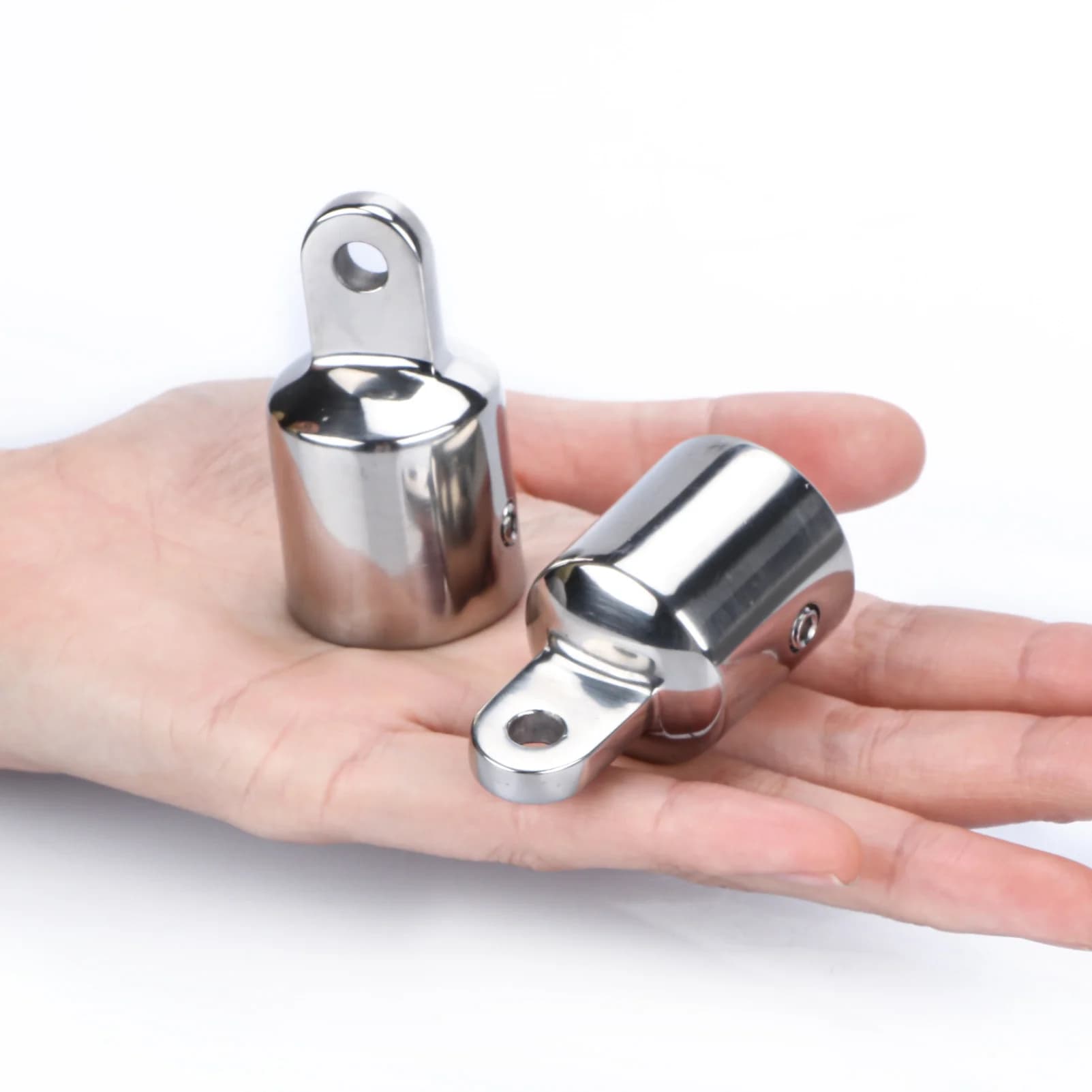 2 pieces Boat 1 "Bimini Parts Marine Accessories Stainless Steel Non-slip Cap 316 Boat fittings Marine hardware yacht