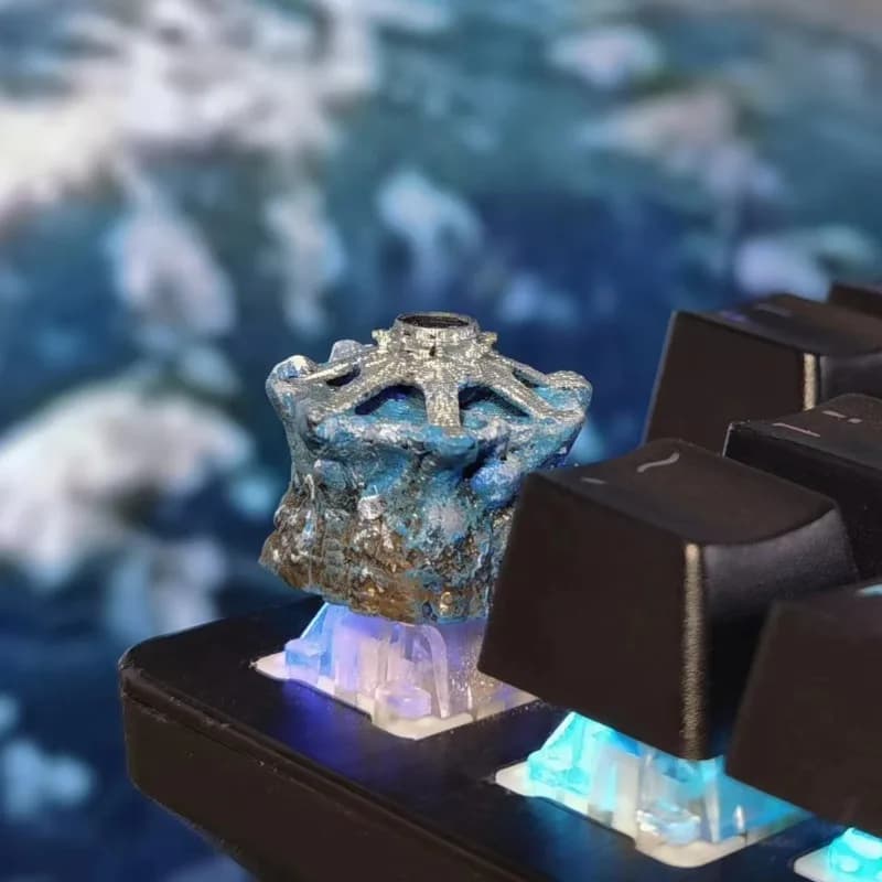 The Wandering Earth Keycap Creative Engine Keycaps for Mechanical Keyboard Key cap Suitable for Cherry Custom Gaming Keycaps