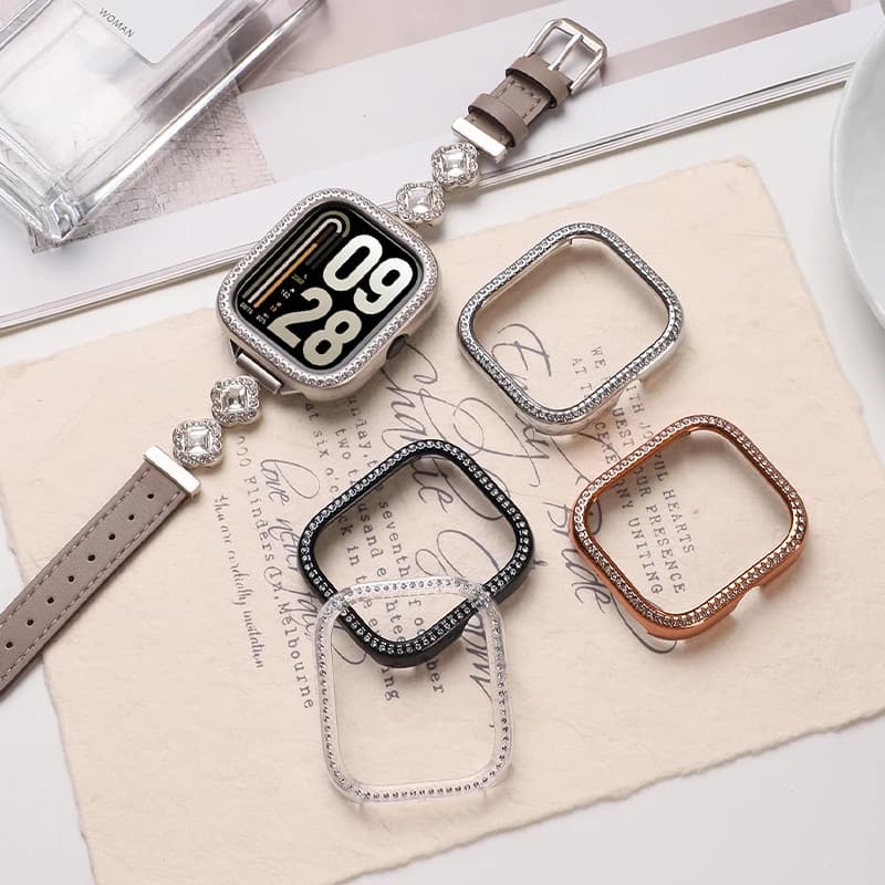 Diamond PC Cases for Xiaomi Redmi Watch 5 active accessories/Lite Cover for full bumper frame for active case Redmi Watch 5