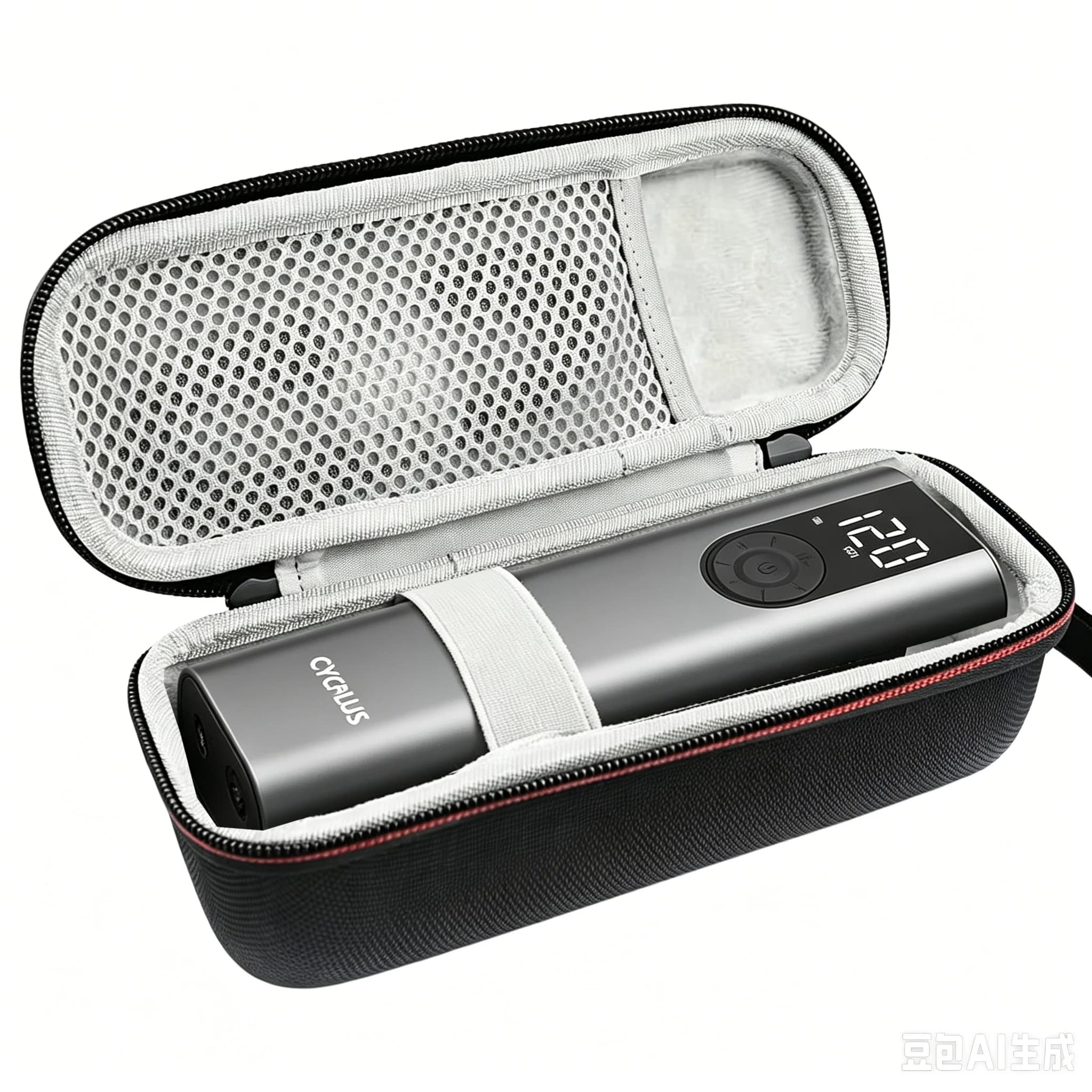Hard Carrying EVA Case for CYCPLUS A8 Portable Bicycle Tire Pump Bike Inflator Electric Air Compressor Storage Travel Cover