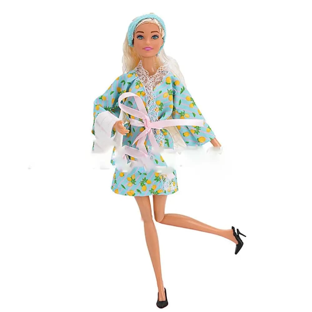 Hand-made bedroom pyjamas to wear every day, comfortable fashionable bathrobe, night suit for 30 cm