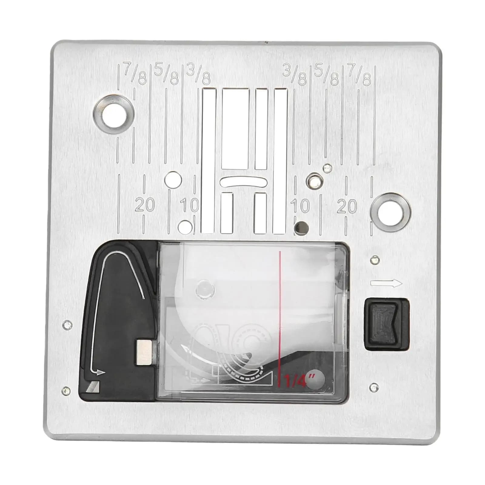 Professional Sewing Needle Plate Sturdy Metal Replacement for HD6600C HD6700C HD6800C Sewing Machine Parts and Accessories
