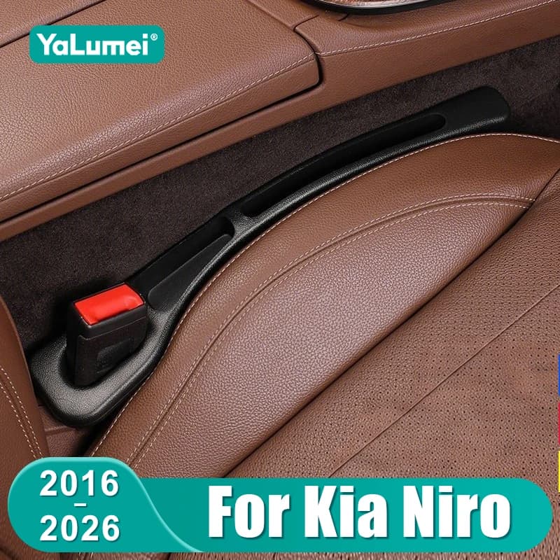 Per Kia Niro 2016 2017 2018 2019 2020 2021 2022 2023 2024 2025 2026 Niro EV Seggiolino auto universale Strisce a prova di perdite Gap Couture laterale