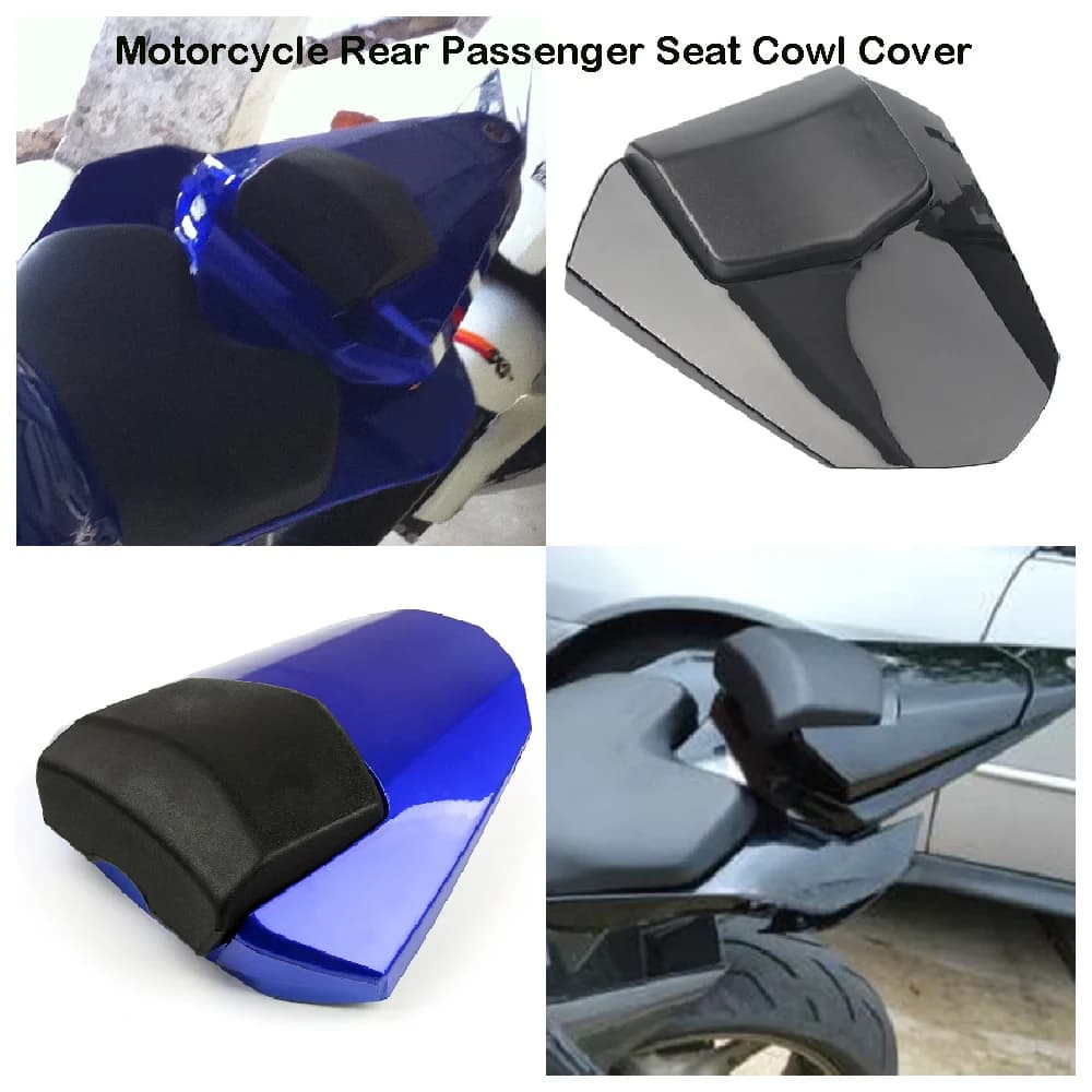 Fits for Yamaha YZF R6 YZFR6 ABS YZF-R6 2008-2016 2013 2014 2015 Motorcycle Rear Passenger Seat Cowl Cover Solo Hard Tail Guard