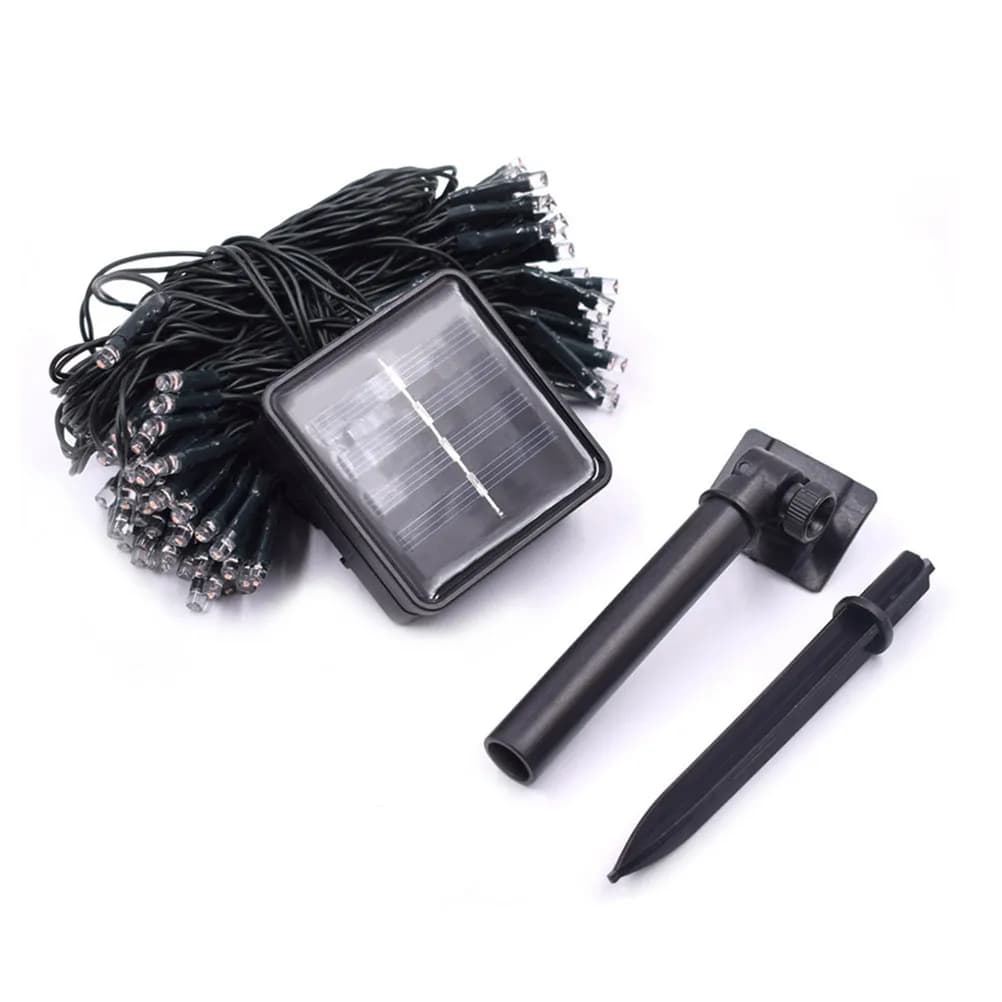 Luci a Stringa LED Solari Impermeabili per Esterni, Decorazione per Giardino, Patio, Matrimoni, Feste di Natale