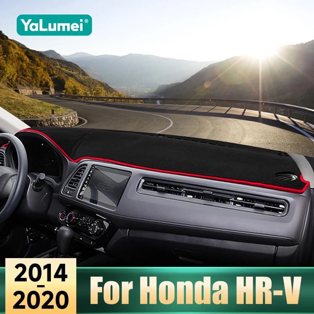 Accessories For Honda HR-V Vezel 2014 2015 2016 2017 2018 2019 2020 HRV HR V Car dash cover Avoid light Pad Non-slip carpet