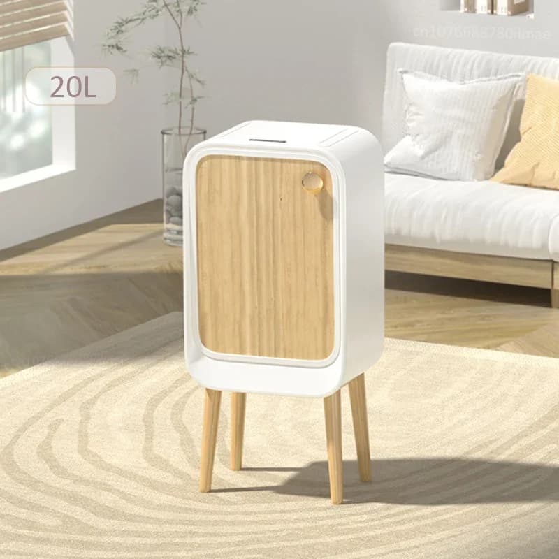 Cestino della spazzatura Bidone della spazzatura intelligente 20 litri con gamba alta Sensore automatico Cucina Bidone per rifiuti alimentari Bidone della spazzatura grande 20l