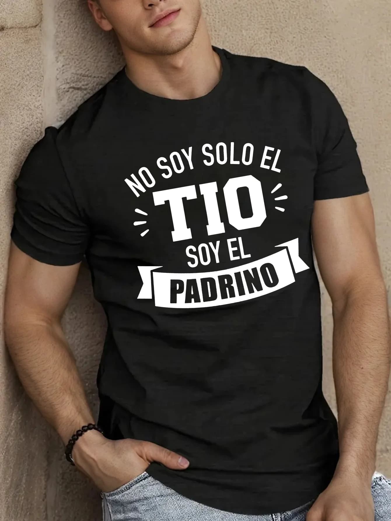 Funny short sleeve summer t-shirt in Spanish style