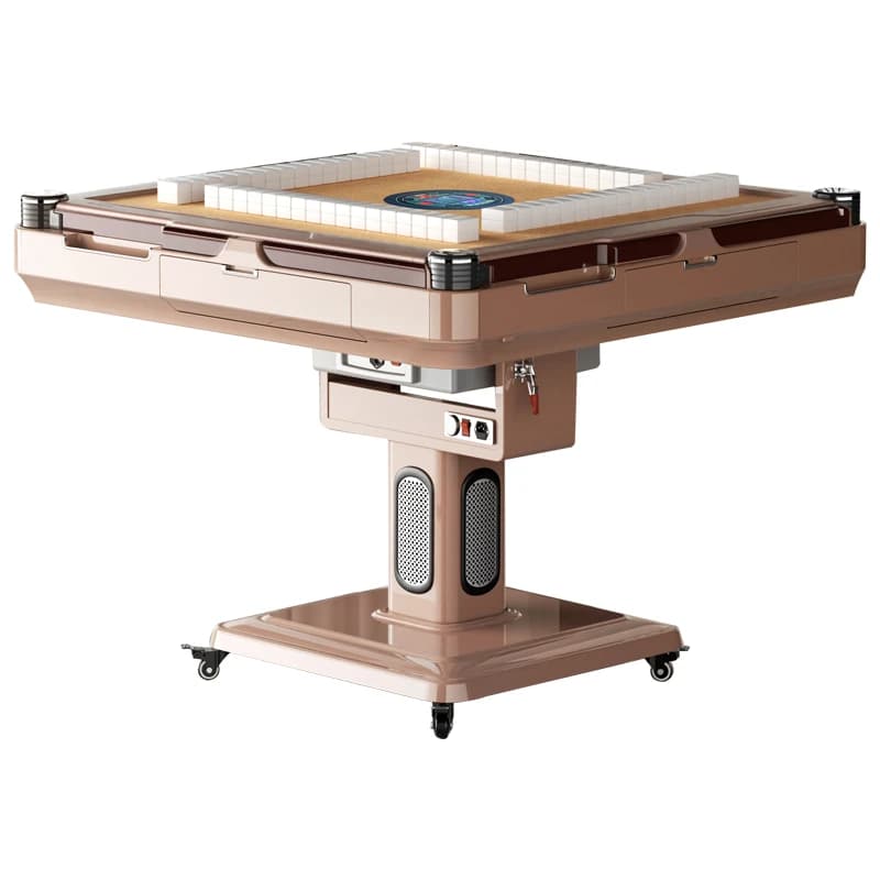 Folding mahjong machine Automatic heating Smart dining table Dual-purpose electric mahjong table Household mahjong tiles
