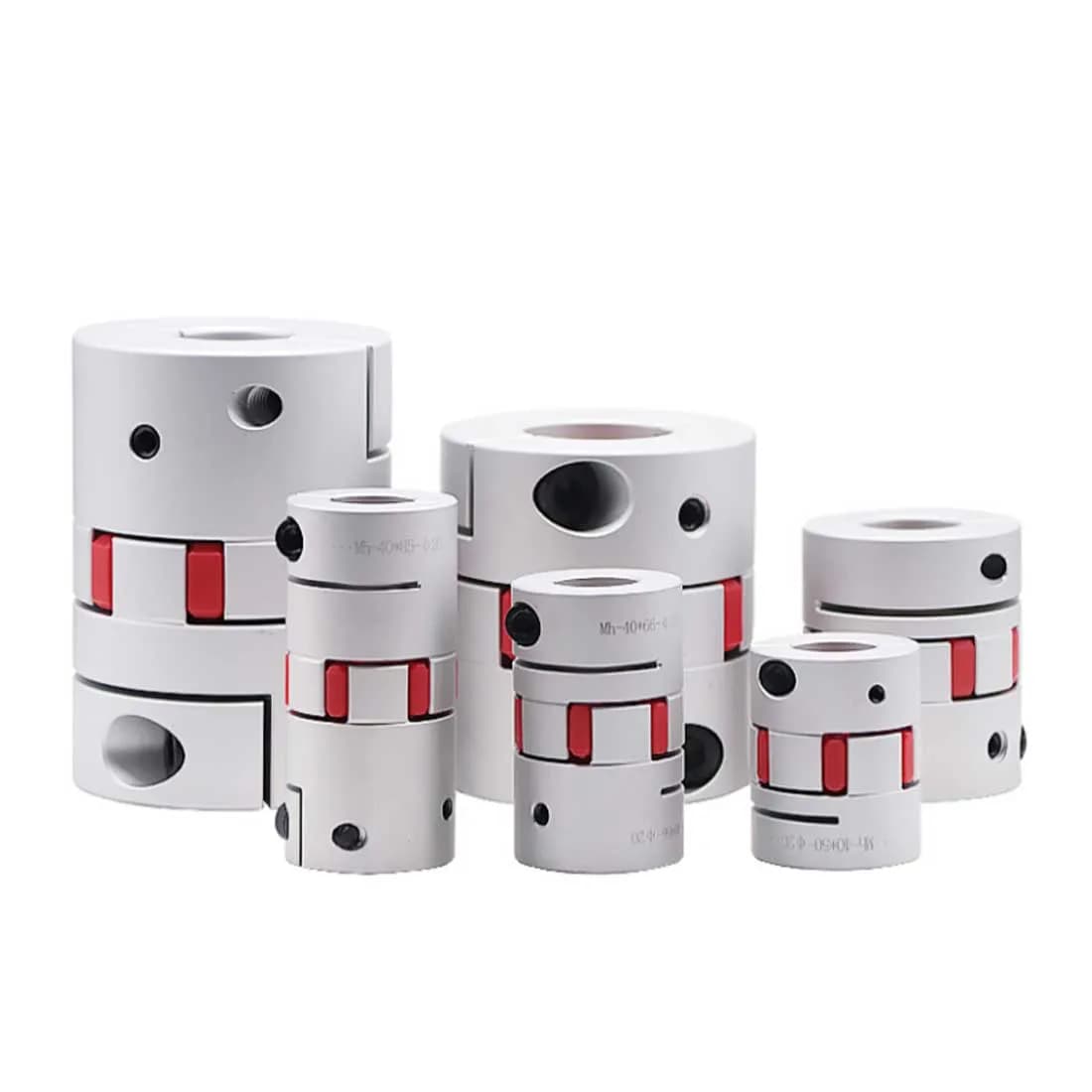 D30 X L40 Flexible Plum Coupling 2 Jaws Shaft Coupler 10/11/12/13/14/15/16mm CNC Stepper Motor for 3D Printer