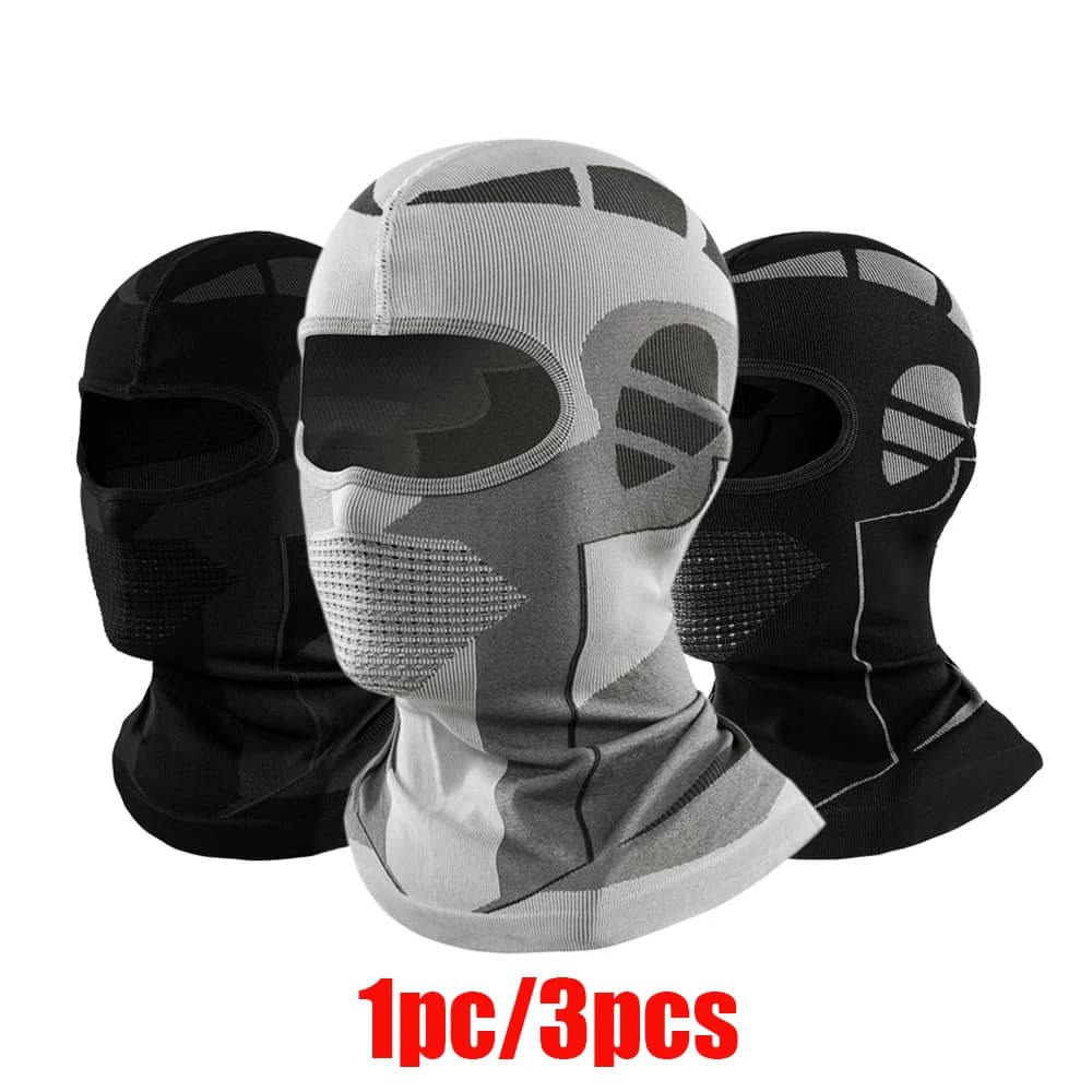 Unisex Winter Warm Waist Hat Breathable Elastic Cycling Full Face Mask Outdoor Running Ski Mask Indoor Biker Helmet