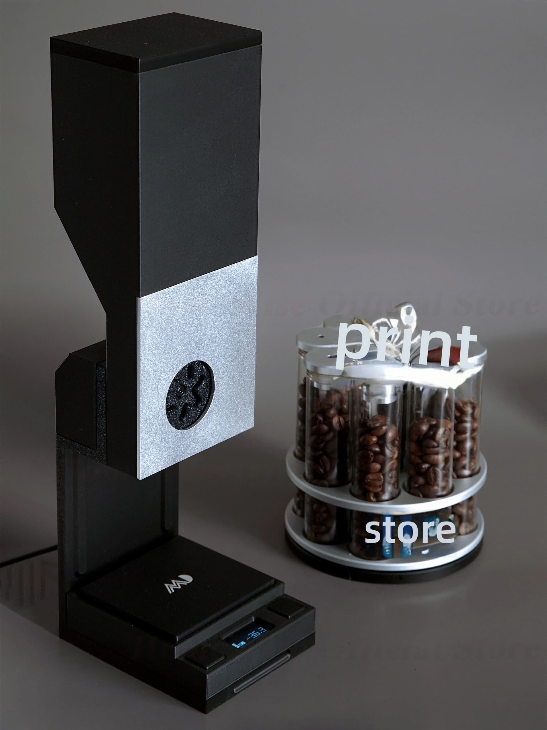 HomeWIse HW-01 Distributore automatico di chicchi di caffè Contatore automatico di chicchi di caffè Strumento per chicchi di caffè di origine singola Espresso Versare sopra