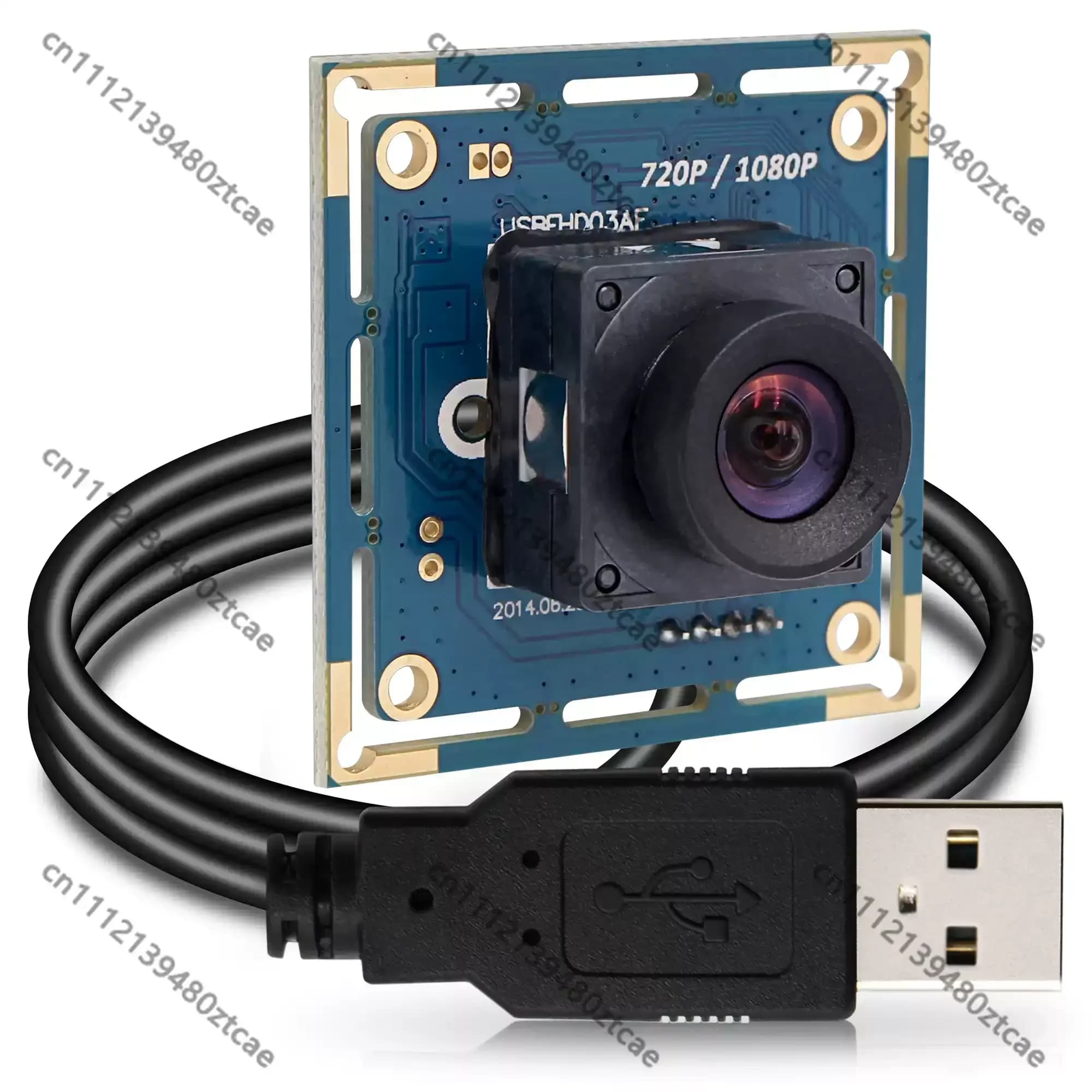 1080P 60FPS 120FPS Auto Focus Wide Angle USB Camera Module Free Driver for PC Raspberry Pi
