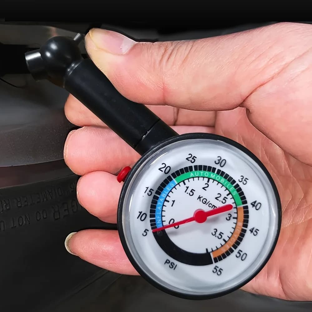 Car Tire Pressure Gauge Tyre Deflation Pointer Auto Tire Inflation Pressure Gauge Measurement High Precision Meter Detector