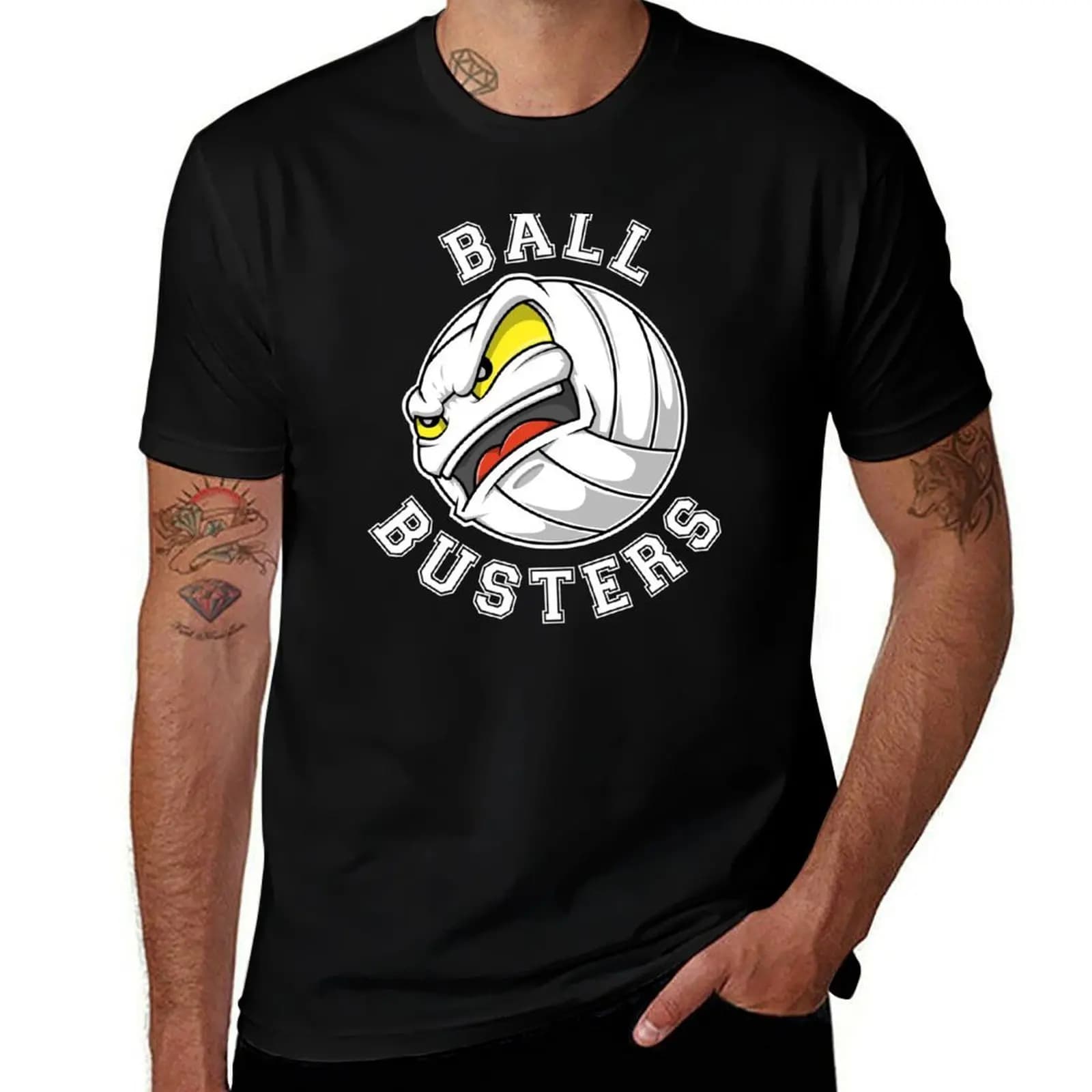 Volleyball Team Shirt For Men & Women - Ball Busters T-Shirt man t shirts for men T-Shirt