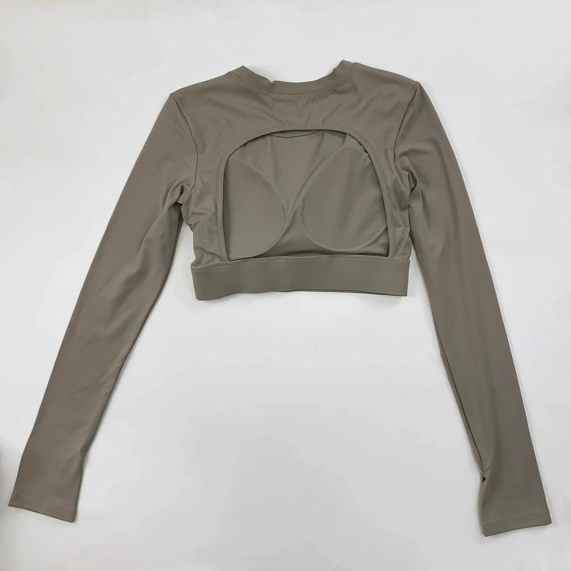 Top da Yoga per Donna con Imbottitura sul Petto, Aderente, per Pilates, Sport, Corsa, Asciugatura Rapida, Allenamento e Fitness