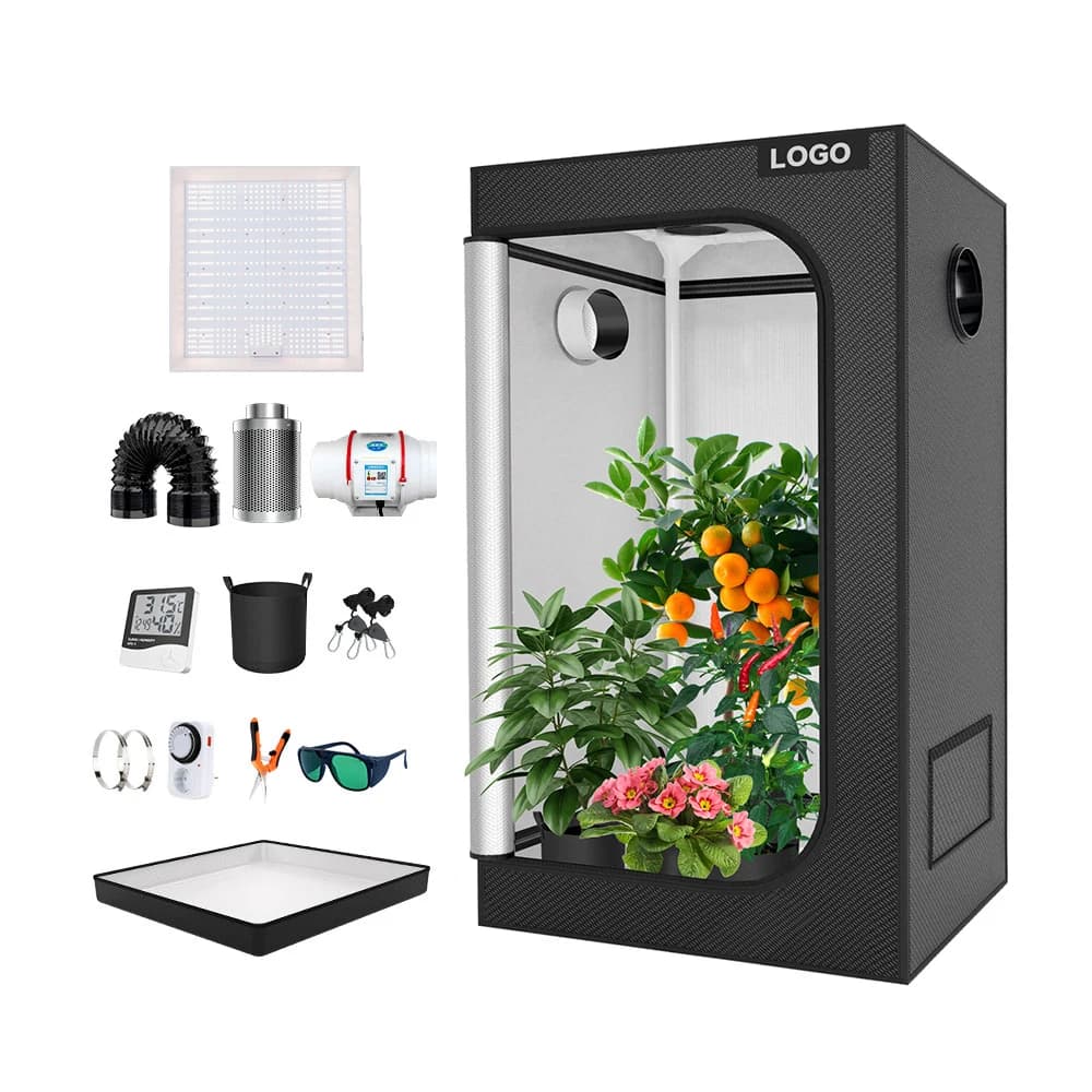 Growbox Efficiente sistema agricolo verticale Coltiva contenitore Serra Coltiva cremagliera Deumidificatore Hvac per sala coltivazione agricola interna