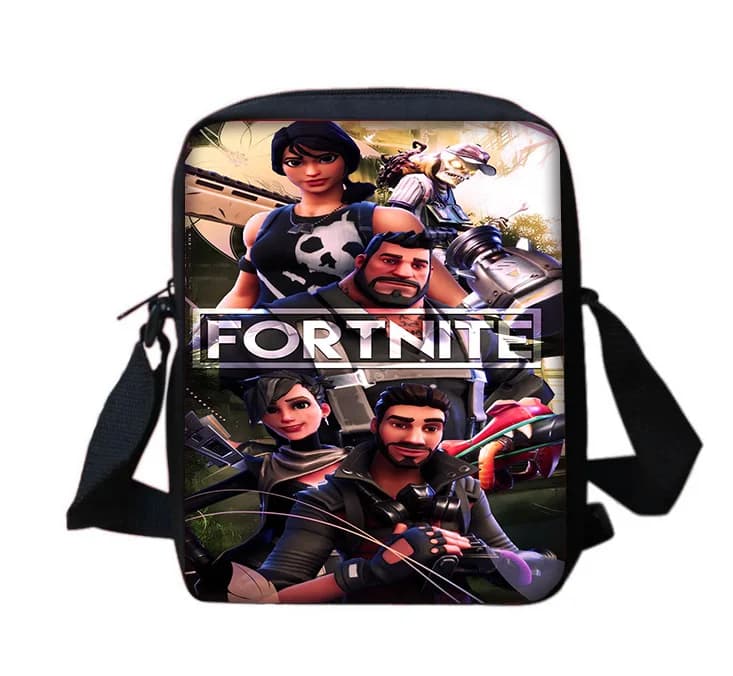 Hot Game Boy Girls Printed Shoulder Messenger Bag Design-F-FortniteS Child Casual Handbag Men Women Phone Bag Shopping Bag