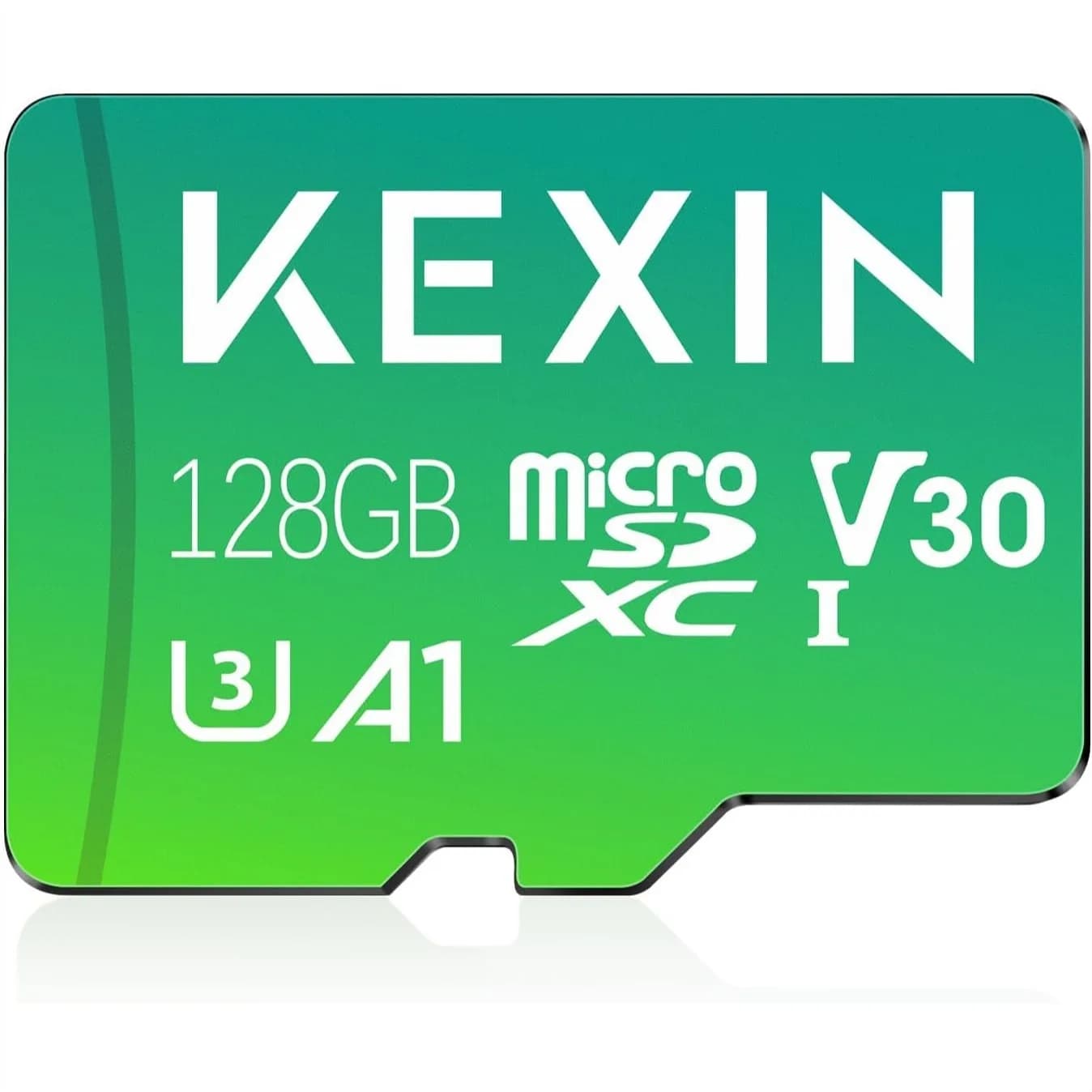 Scheda Micro SD da 128GB con adattatore, fino a 90MB/s 4K UHD V30 A1 C10 UHS-I, scheda di memoria per action camera, drone, smartphone, tablet