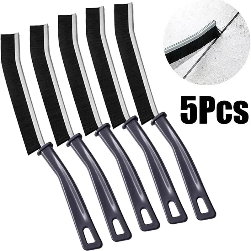 Durable brush for cleaning the spaces between the escapes kitchen WC joints of the tiles dead angle bristles hard brushes for cleaning for the floor line of the shower 5/1 pieces