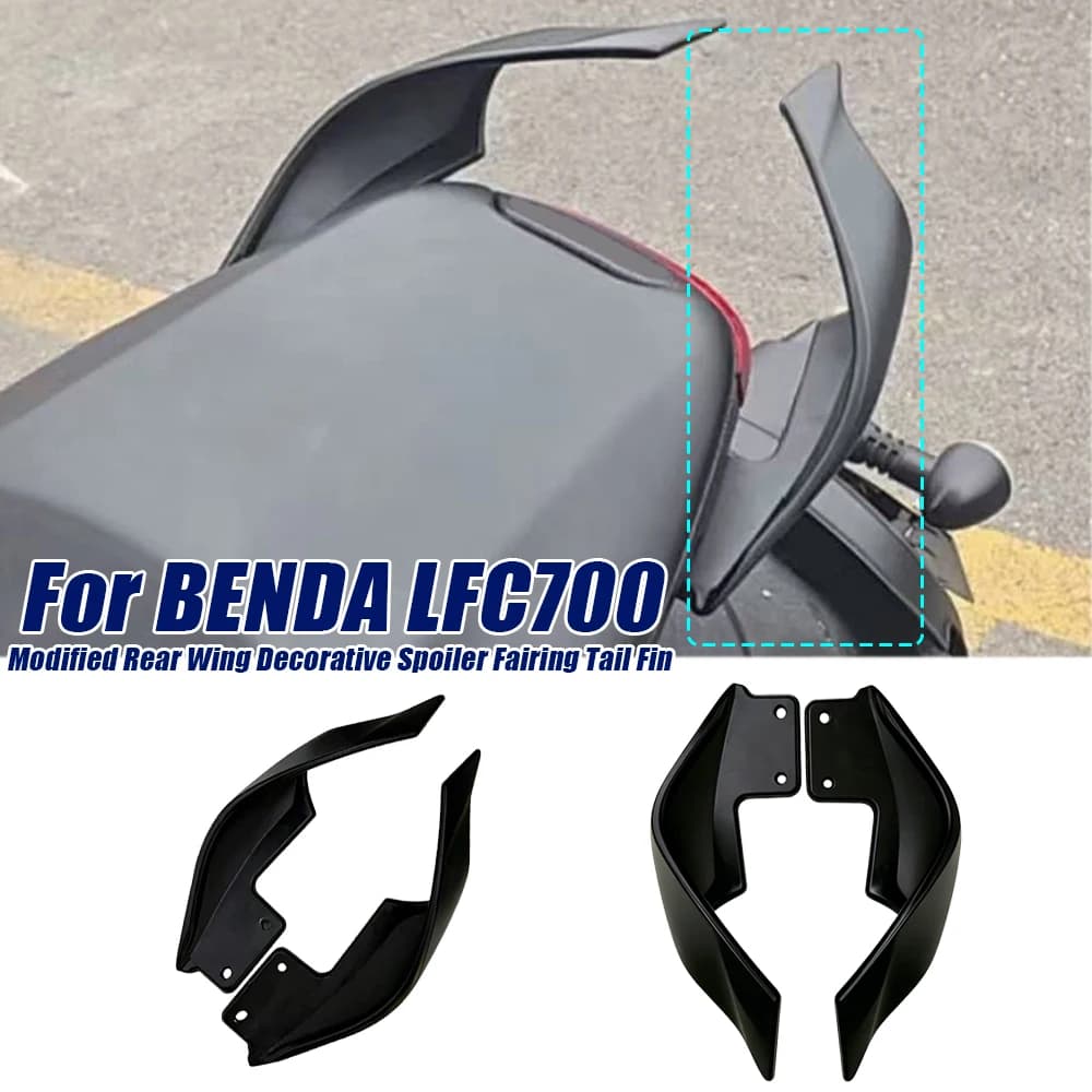 Per BENDA LFC700 LFC 700 LFC-700: Accessori Moto, Alettone Posteriore Decorativo Modificato, Spoiler Coda Carena