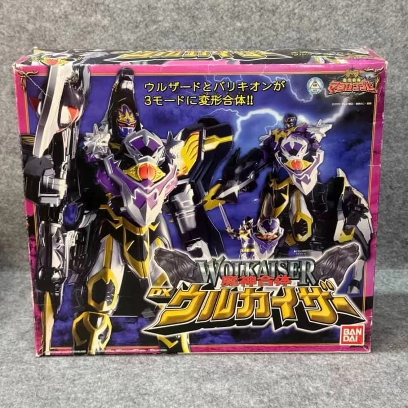 Disponibile BANDAI SMP Mahou Sentai Magiranger Maagi Black Wolf Kaiser 17.5CM ABS Action Figure Anime Modello da Assemblare Giocattolo