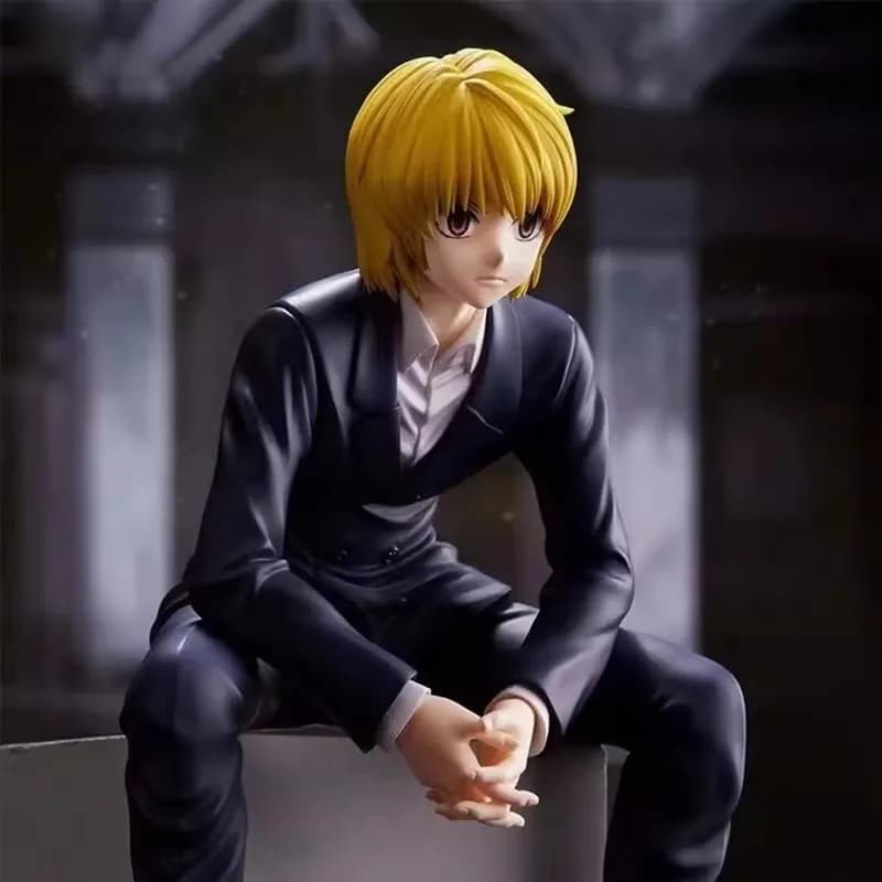 Figurina Anime Hunter×Hunter da 13cm, Action Figure di Kurapika, Chrollo Illumi, Hisoka, Modellini da Collezione, Noodle Stopper, Giocattoli e Regali