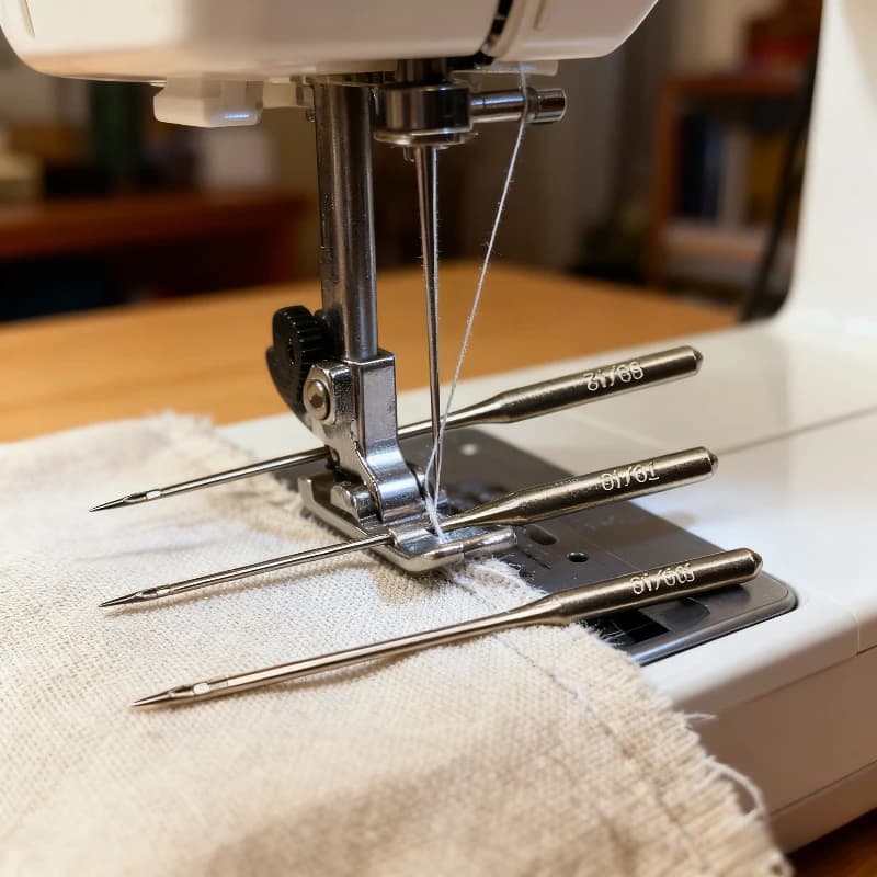 Accessori per macchine da cucire domestiche Set di aghi Strumenti per indumenti in metallo Resistente alla precisione al terreno per rompere Adatto per il taglio