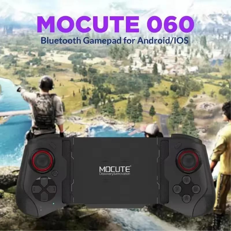 Bluetooth Cellular Controller for iPhone and Android, Gamepad for PUBG, Joystick for Mobile, Mando Gaming