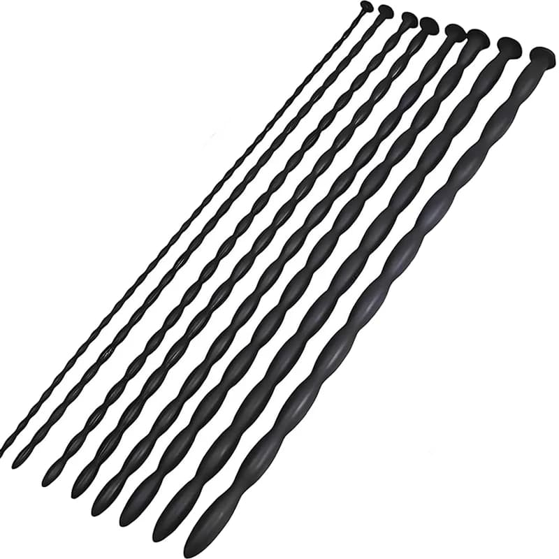 4 PZ SET Spina Del Pene, Asta Sonora Del Catetere Dell'uretra Del Silicone, Perline Dilatatore Del Suono Uretrale, Spina Del Pene, Asta Della Prostata, Giocattoli Del Sesso per Gli Uomini