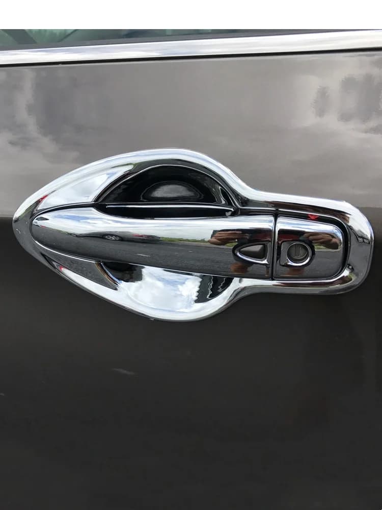 Per Nissan Qashqai J11 2014 2015 2016 2017 2018 2019 2021 Chrome Car Door Handle Cover Pad Sticker Molding accessori per lo Styling