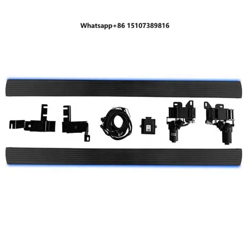 Custom Automatic Power Step Electric Running Boards Side Steps Pedal with Led Light for X5