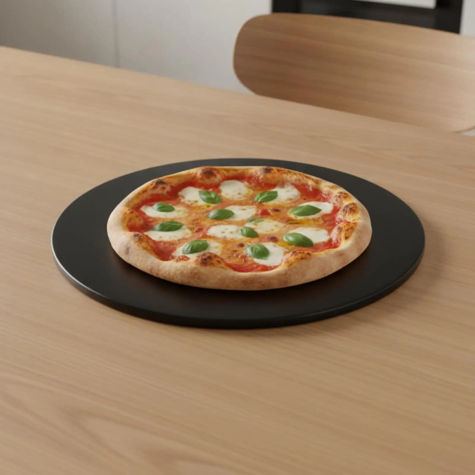 Pizza Baking Stone 33cm Round Cordierite Stone for Oven Cooking Bread Cookie Crispy Crust Heat Resistant 800F Kitchen