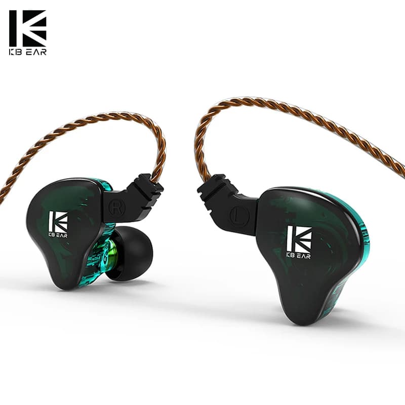KBEAR KS1 KS2 auricolare cablato doppio circuito magnetico cuffie da gioco dinamiche In Ear Monitor auricolari musicali cuffie kbear TFZ IEMs