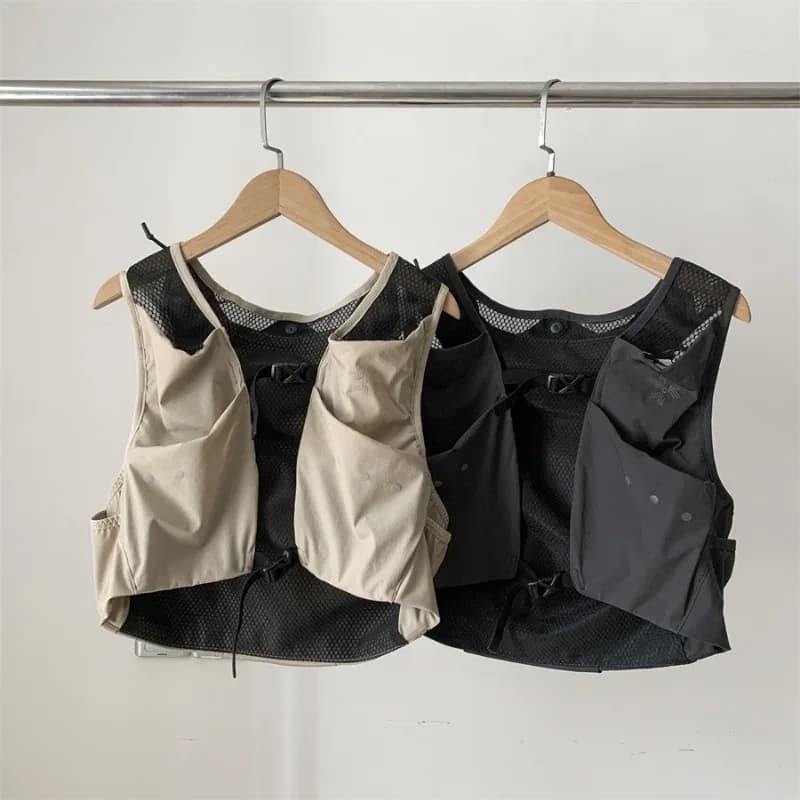 Gilet Riflettente 3M Goldwin Senza Maniche per Corsa Fuoristrada, Escursionismo, Impermeabile, Traspirante, ad Asciugatura Rapida per Uomo e Donna