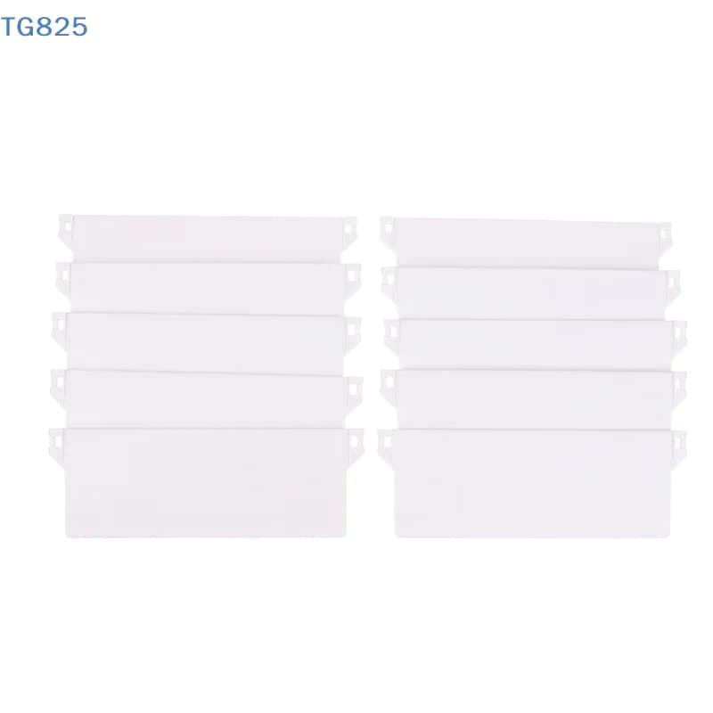 【AN】10Pcs Plastic Base Plate 127mm Portable Vertical Blind Bottom Weights Slats For Vertical Blind Fittings Roller Accessories