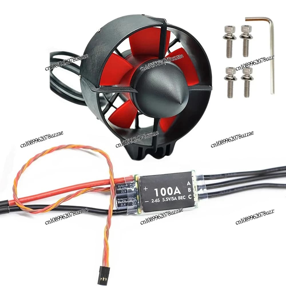 Propulsore subacqueo U92 12-24V Motore impermeabile con spinta da 10,7 kg/11,8 kg per kayak, paddle board, barche gonfiabili, ROV