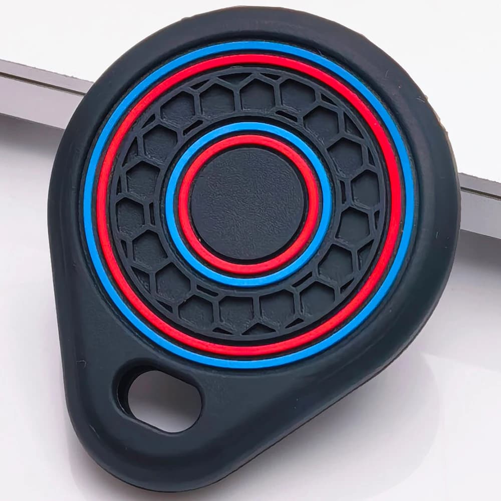 Silicone Access Card Holder Hz RFID IC Smart Card Token Tag UID Token MF NFC Tag Secure Grip Daily Protection Long Lasting