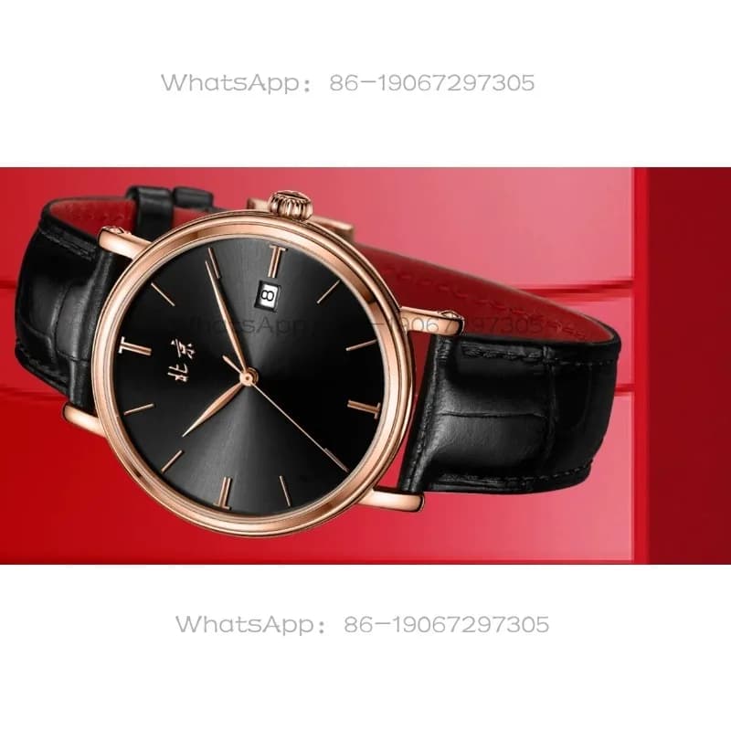 Automatic Mechanical Watch Forbidden City Waterproof Calendar Transparent High-end Gift Men's Watch